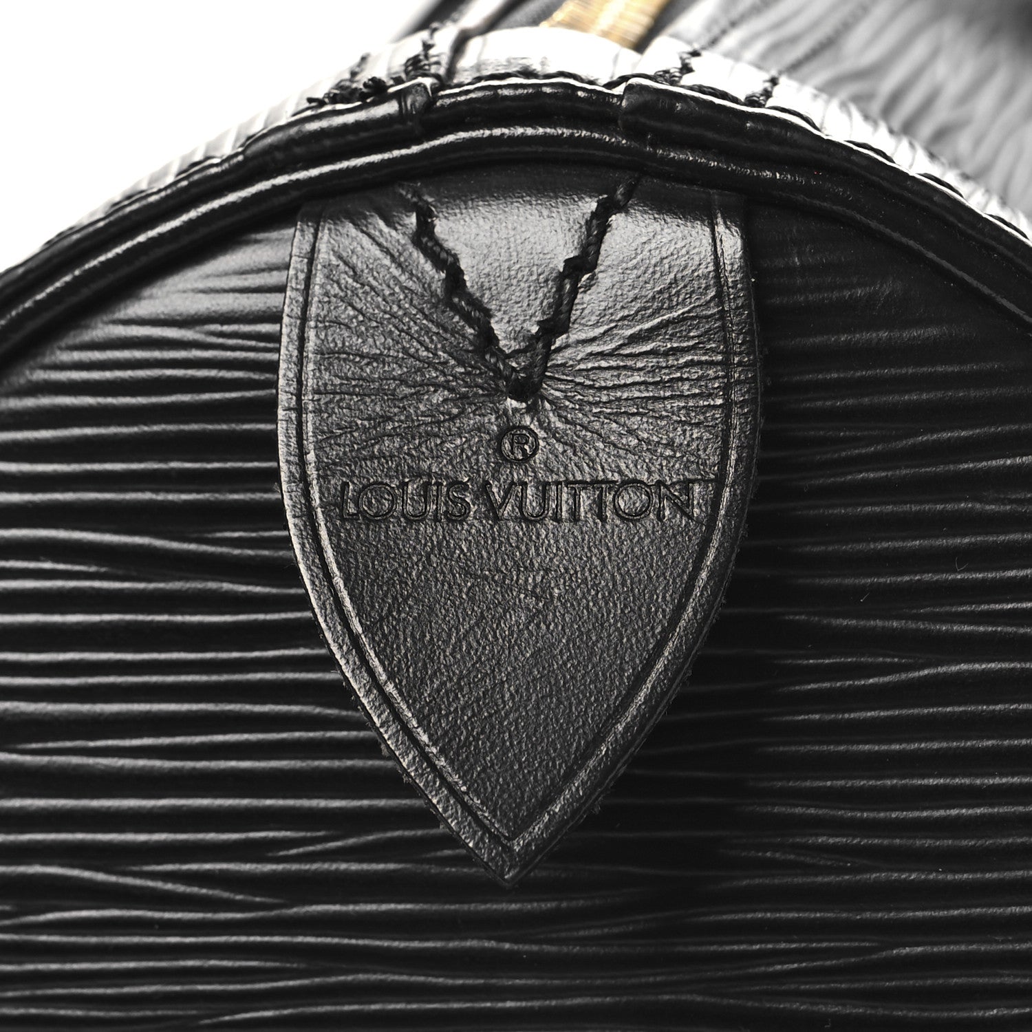 Louis Vuitton Epi Speedy 40 Black 5 of 9