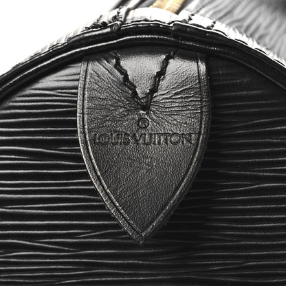 Louis Vuitton Epi Speedy 40 Black 5 of 9