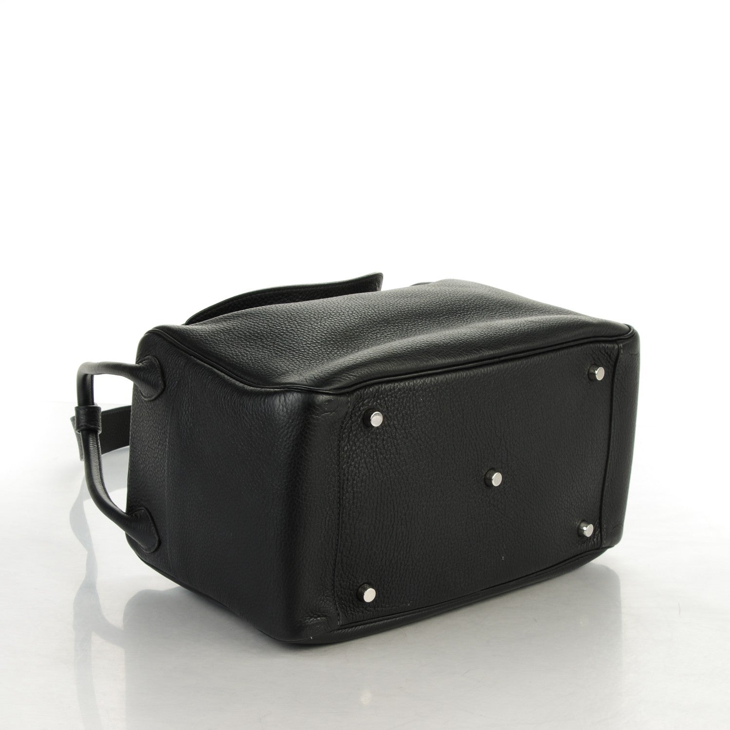Hermes Taurillon Clemence Lindy 34 Black 4 of 7