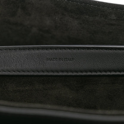Celine Grained Calfskin Large Soft 16 Bag Black 7 of 9
