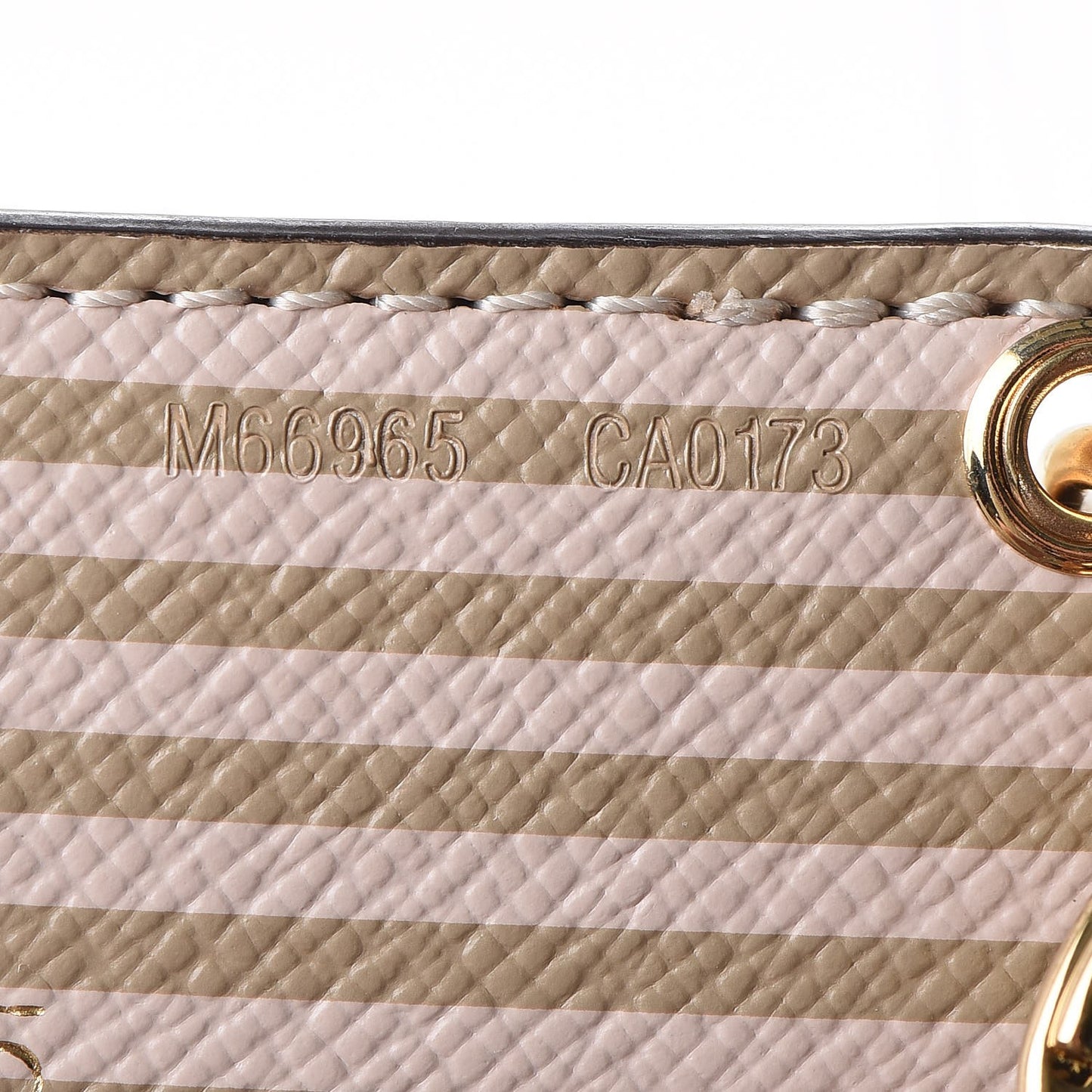 Damier Ebene Illustre Trunk Key Holder Beige