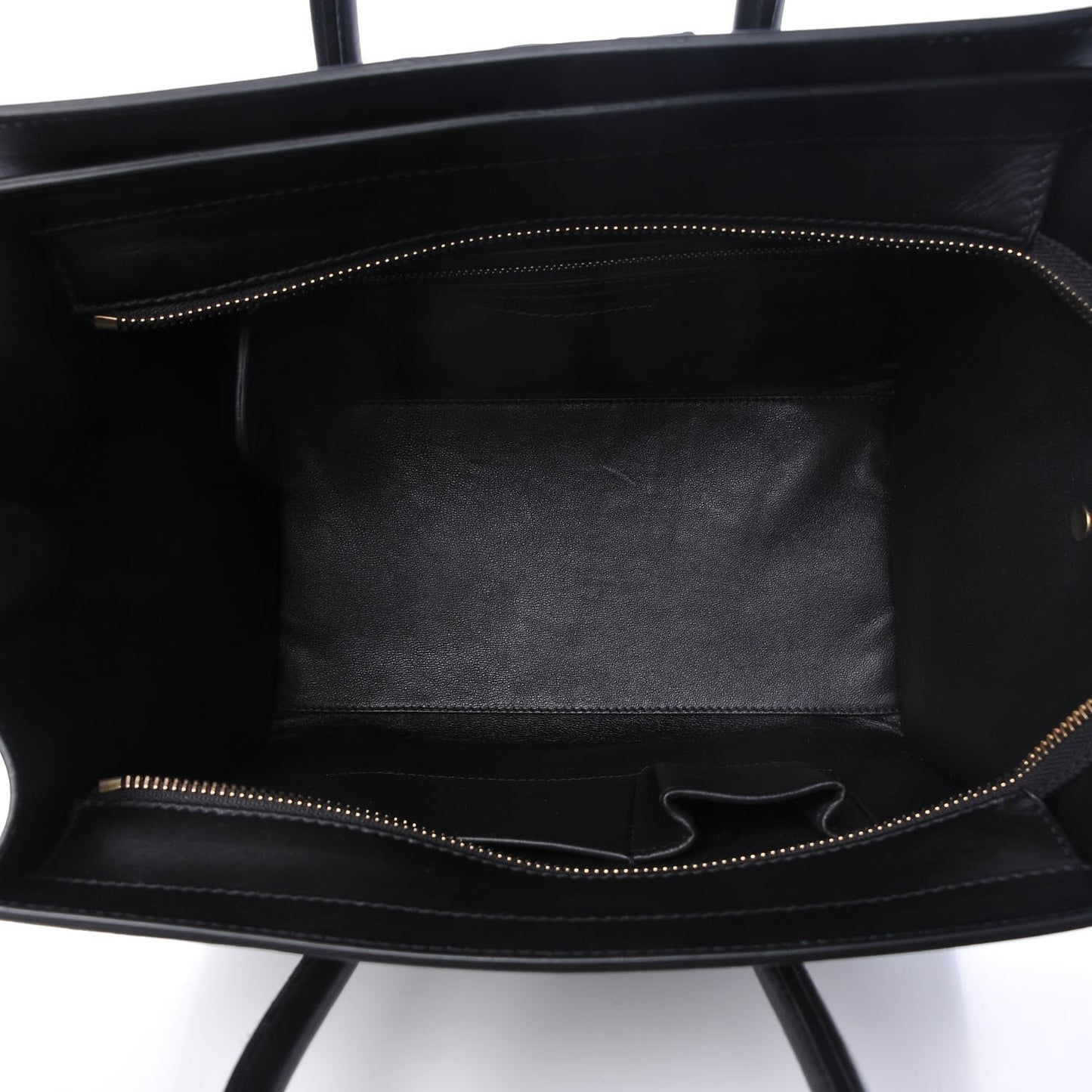 Smooth Calfskin Mini Luggage Black