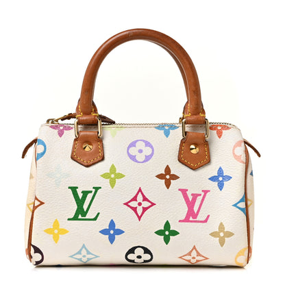 Louis Vuitton Monogram Multicolor Mini Sac HL Speedy White 1 of 9