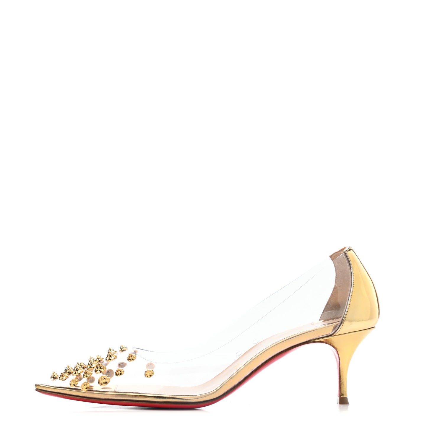 PVC Specchio Collaclou 55 Pumps 38.5 Gold
