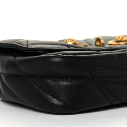 Versace Nappa Quilted Icon Small Crossbody Bag Black 7 of 8