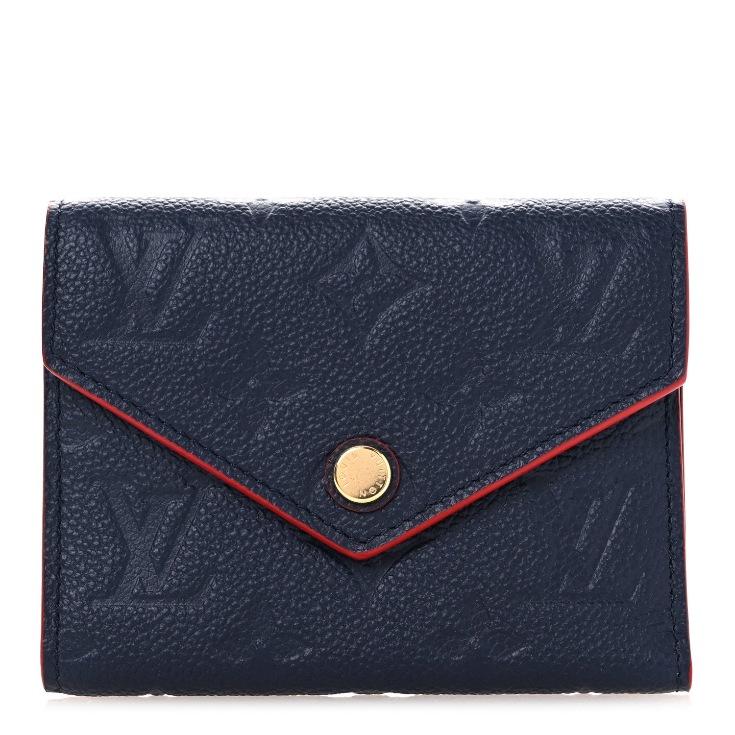 Louis Vuitton Empreinte Victorine Wallet Marine Rouge 1 of 8