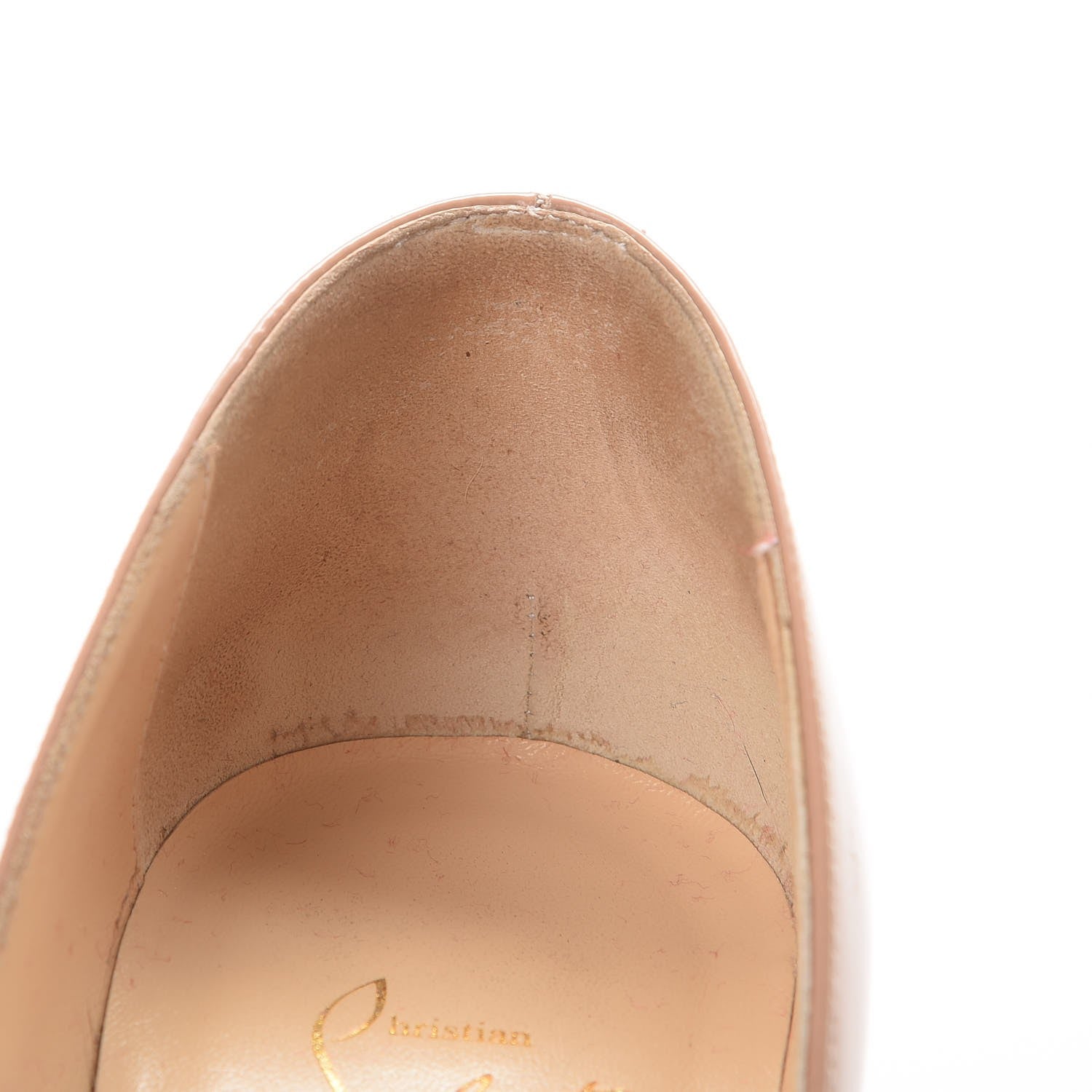 Christian Louboutin Patent So Kate 120 Pumps 37 Nude 12 of 12