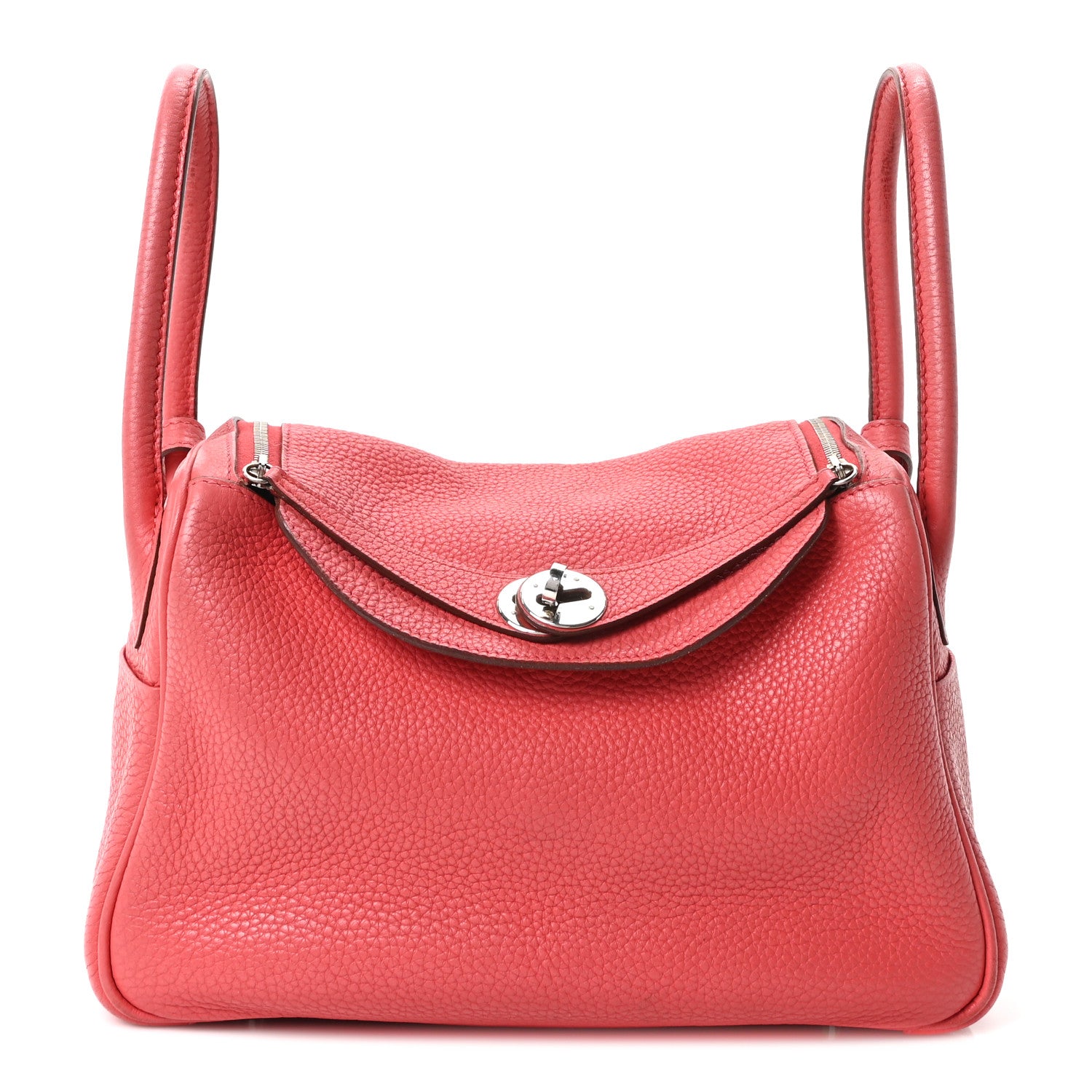 Hermes Taurillon Clemence Lindy 26 Rose Jaipur 1 of 10
