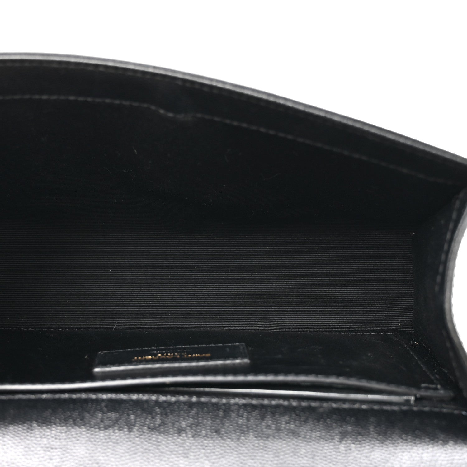 Saint Laurent Grain De Poudre Small Monogram Kate Satchel Black 5 of 10