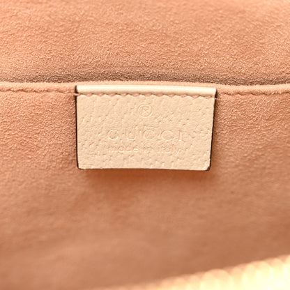 Gucci Textured Calfskin Web Small Ophidia Tote Bag Mystic White 6 of 10