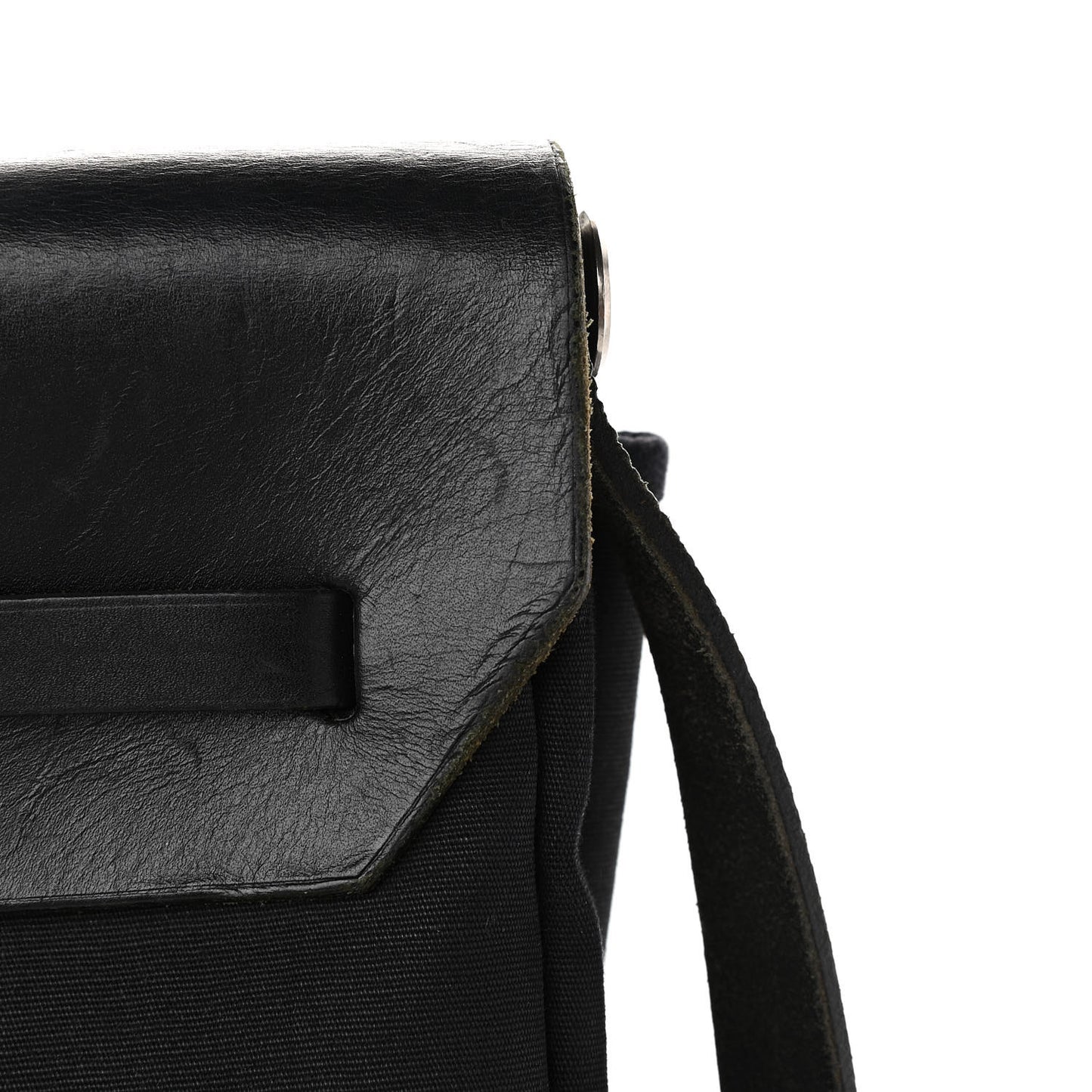 Toile Vache Calfskin Herbag 40 GM Black