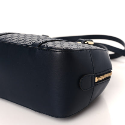Gucci Soft Microguccissima Small Crossbody Bag Blue 9 of 9