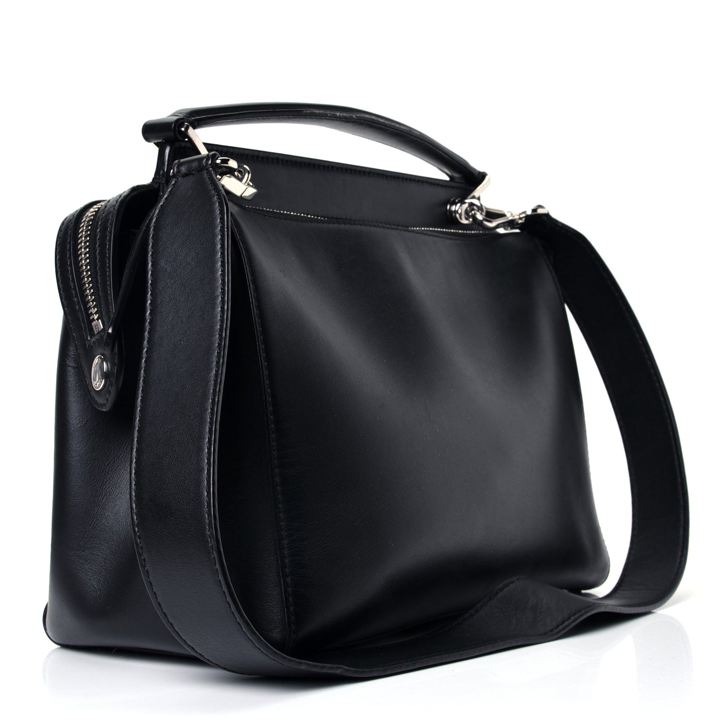 Vitello Baltico Dolce DotCom Satchel Black