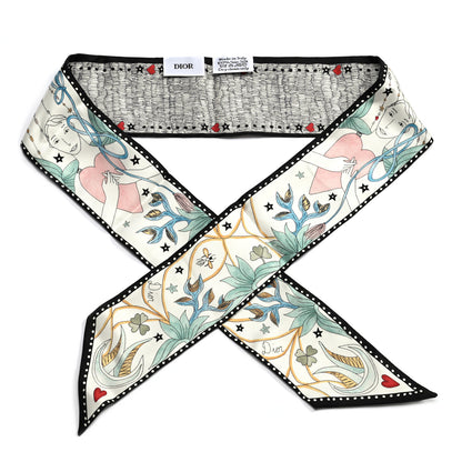 Christian Dior Silk L'Amoureux Mitzah Scarf 1 of 4