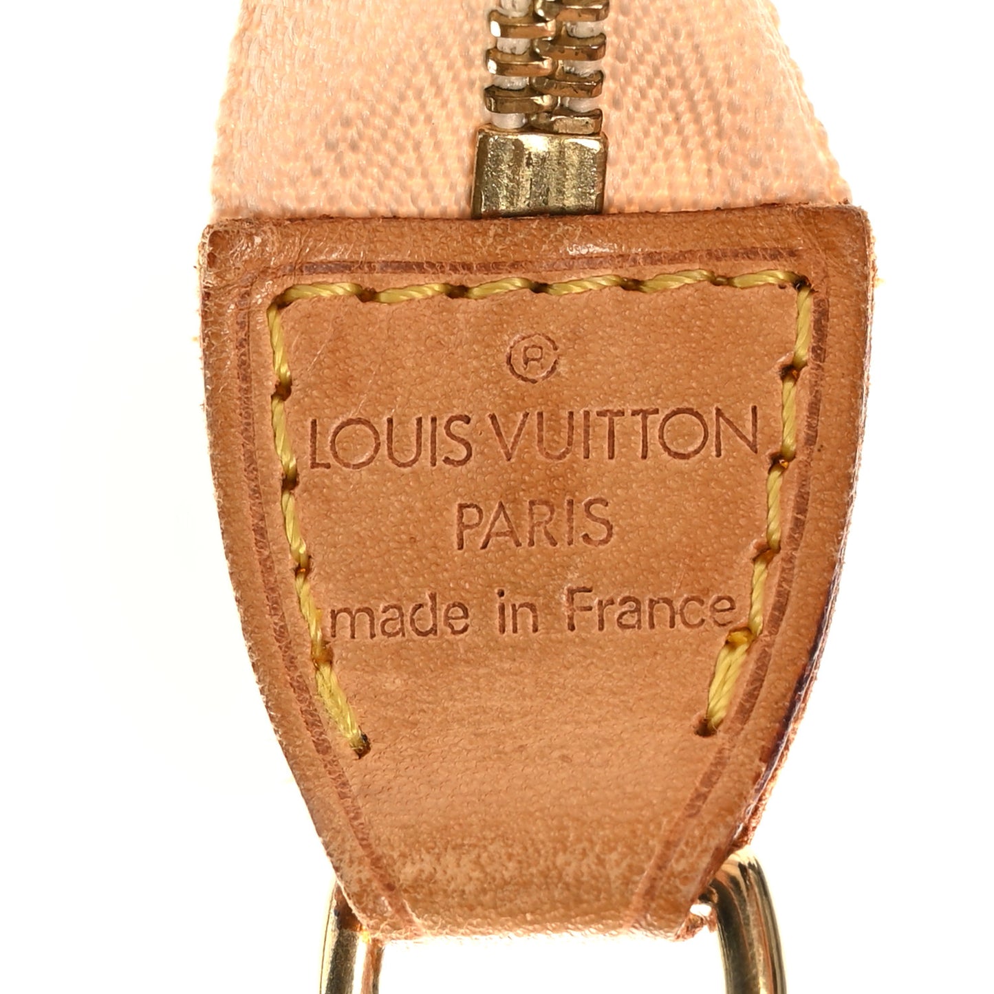 Monogram Multicolor Pochette Accessories White