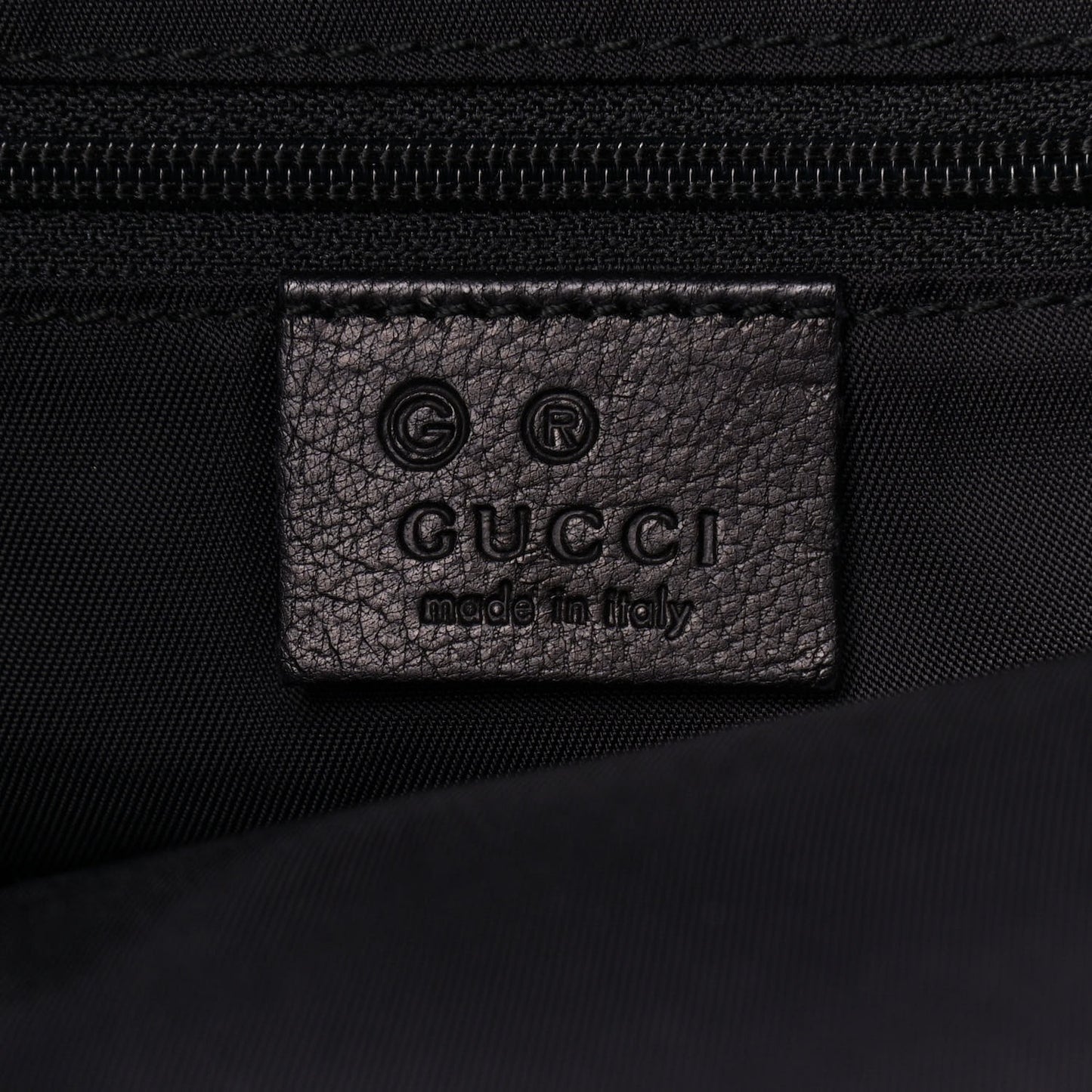 Guccissima Large Hobo Black