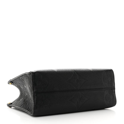 Louis Vuitton Empreinte Monogram Giant Onthego PM Black 4 of 11