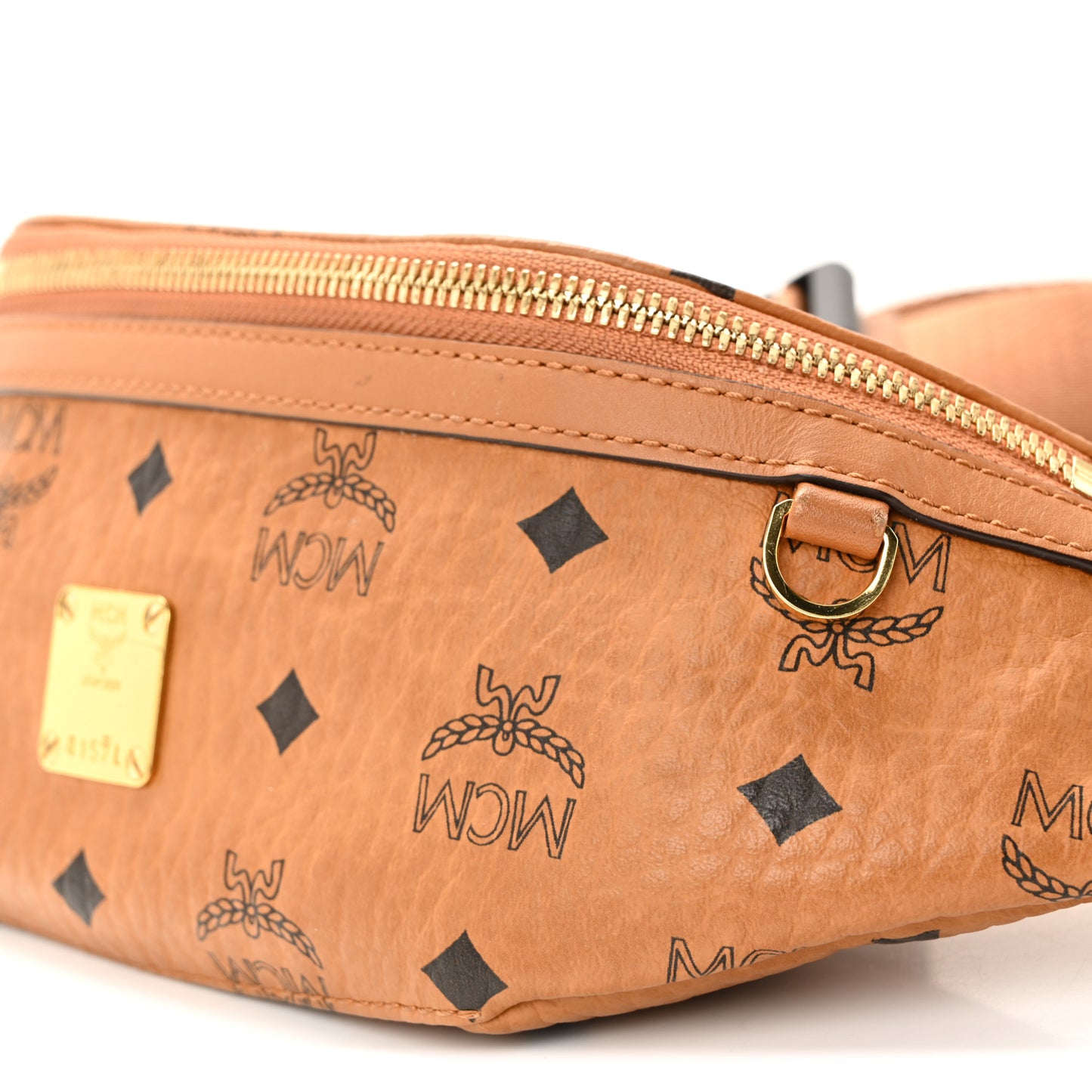 Visetos Small Fusten Belt Bag Cognac