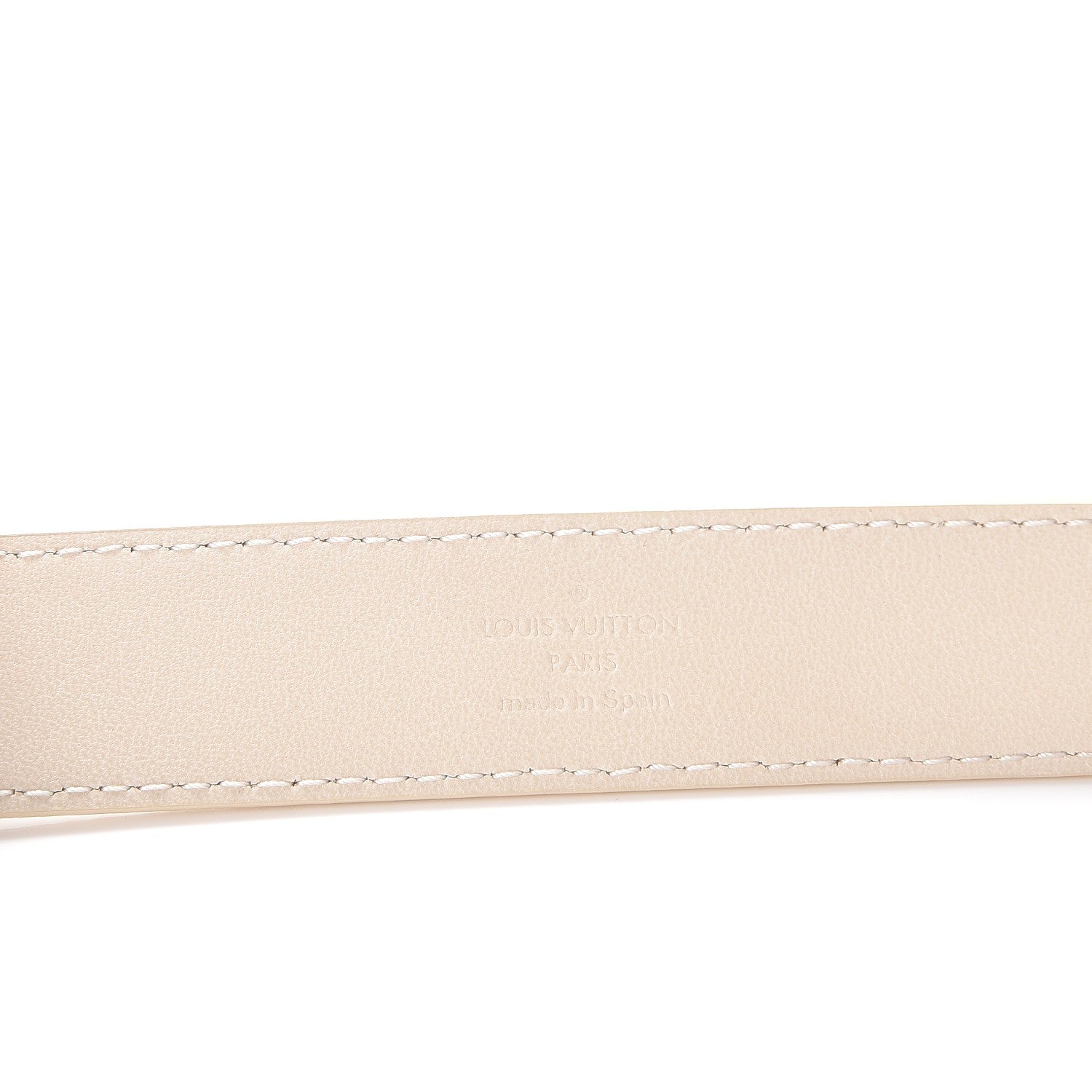Louis Vuitton Damier Azur LV Initiales Belt 80 32 6 of 10