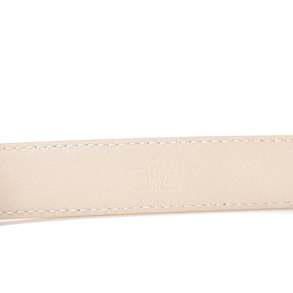 Louis Vuitton Damier Azur LV Initiales Belt 80 32 6 of 10
