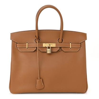 Hermes Epsom Birkin 35 Gold 1 of 15