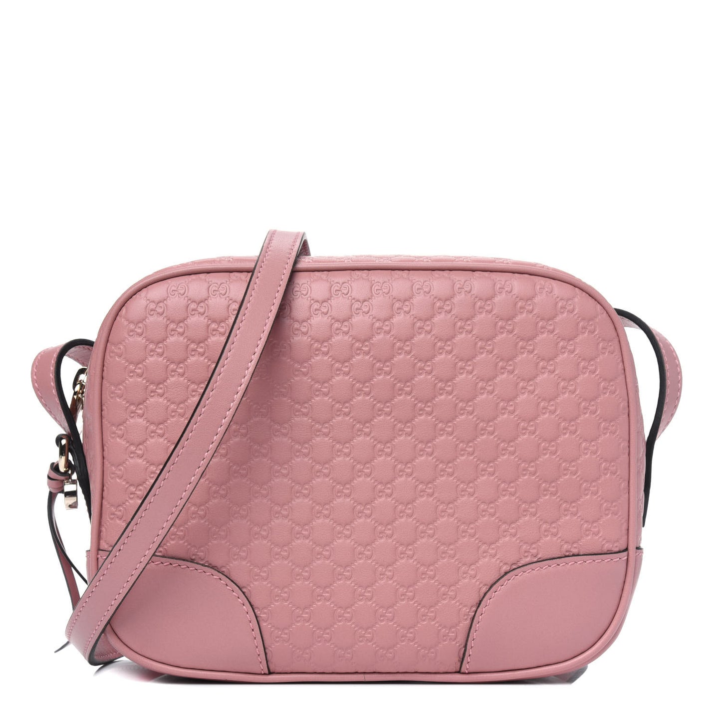 Soft Microguccissima Mini Bree Messenger Bag Soft Pink