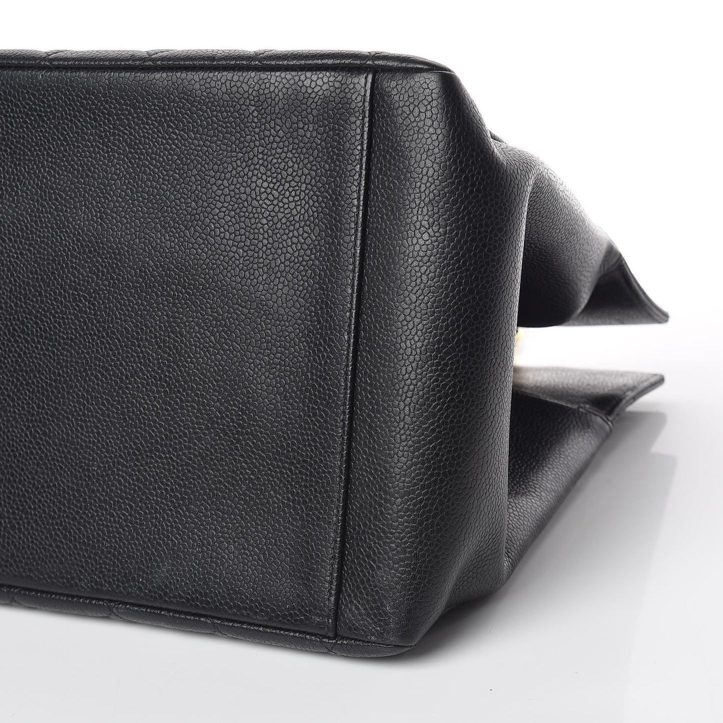 Caviar Quilted Timeless CC Tote Black