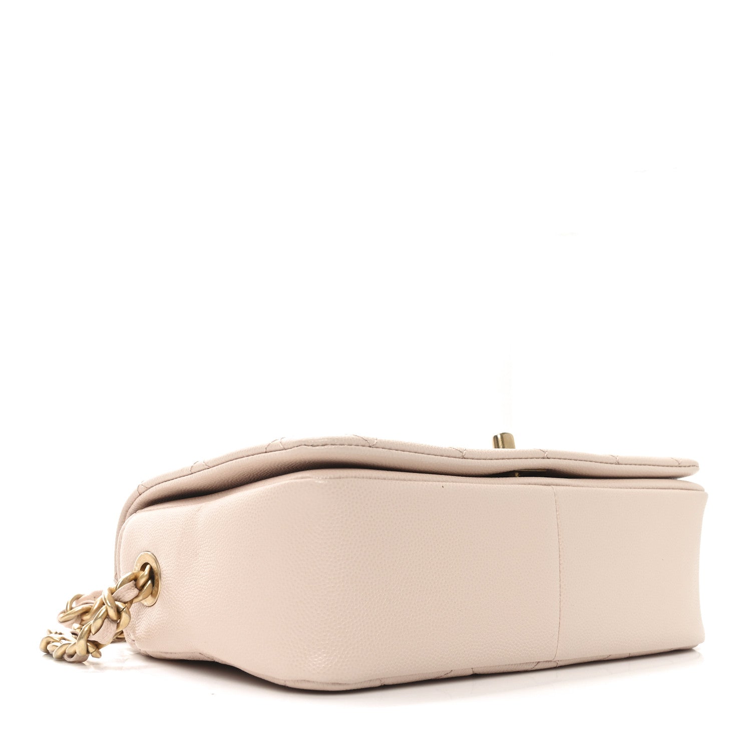 Chanel Caviar Quilted Small Fashion Therapy Flap Bag Beige 4 of 11