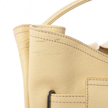 Burberry Calfskin Crompton Tote Yellow 9 of 13