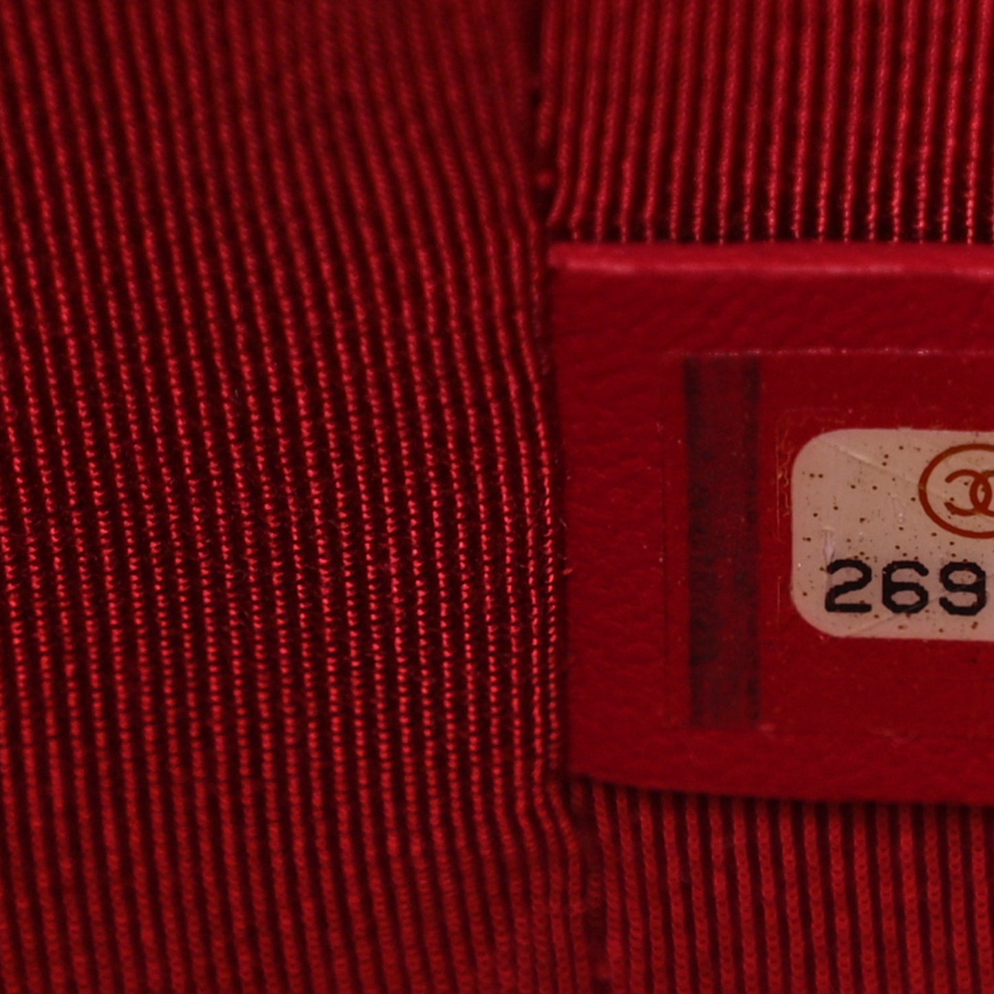 Aged Calfskin Quilted Small Gabrielle Hobo Black White