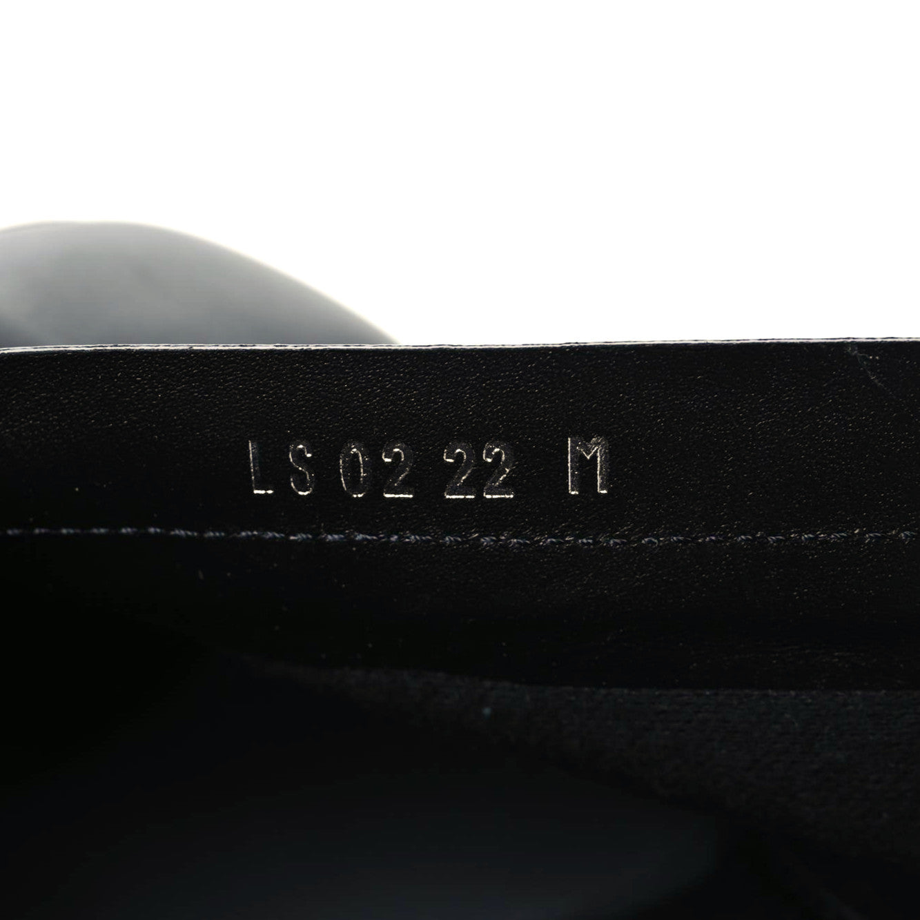 Calfskin Silhouette Ankle Boots 39.5 Black