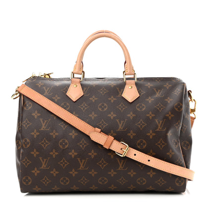 Louis Vuitton Monogram Speedy Bandouliere 35 1 of 10