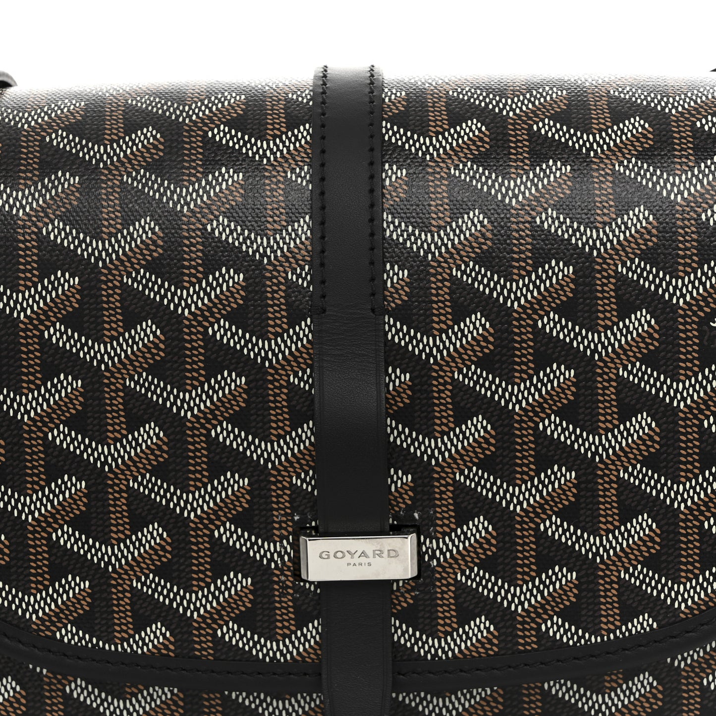 Goyardine Belvedere II PM Messenger Bag Black