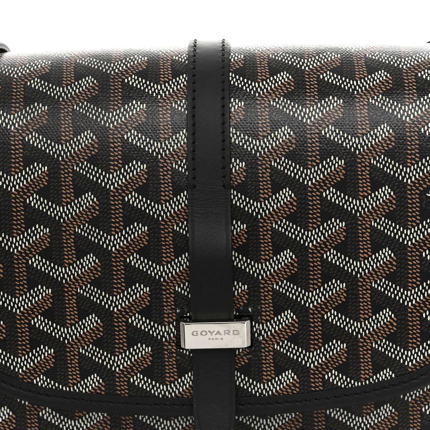Goyard Goyardine Belvedere II PM Messenger Bag Black 7 of 10