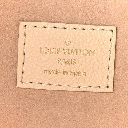Louis Vuitton Empreinte Monogram Giant Neverfull MM Creme Rose Trianon 7 of 9