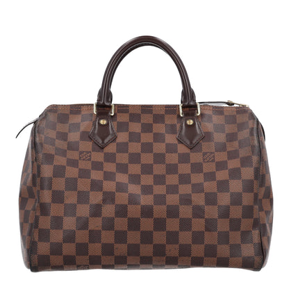 Louis Vuitton Damier Ebene Speedy 30 1 of 11