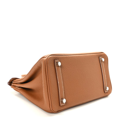 Hermes Togo Birkin 25 Gold 4 of 11