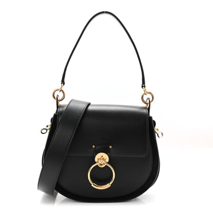Chloe Calfskin Large Tess Bag Black 1 of 19