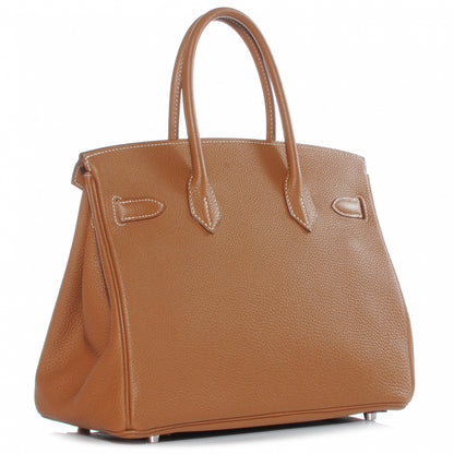 Hermes Togo Birkin 30 Gold 3 of 9