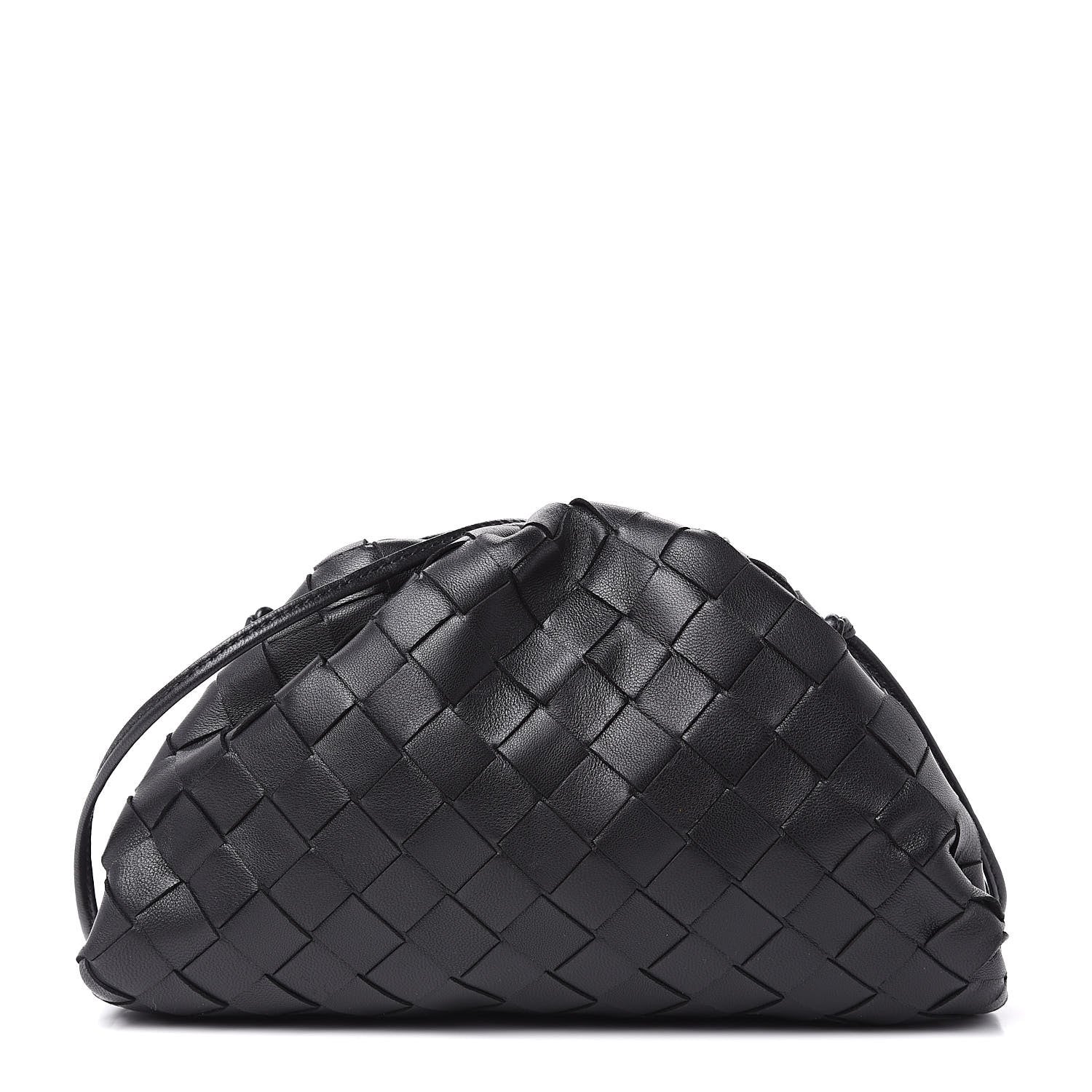 Bottega Veneta Nappa Intrecciato The Mini Pouch Black 1 of 9