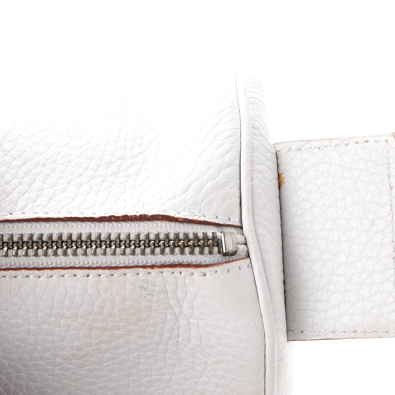 Burberry Grainy Calfskin Shoulder Bag White 8 of 17