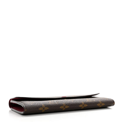 Louis Vuitton Monogram Emilie Wallet Fuchsia 4 of 9