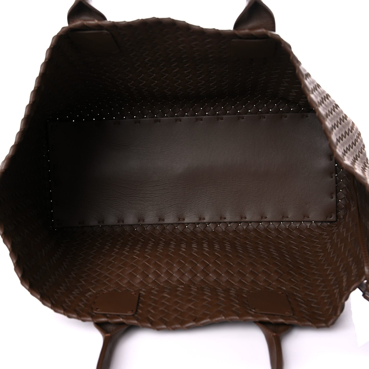 Nappa Intrecciato Medium Cabat Ebano