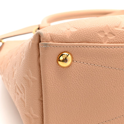 Louis Vuitton Empreinte V Tote MM Beige Rose Creme 14 of 16