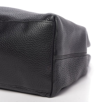 Gucci Pebbled Calfskin Medium Soho Chain Shoulder Bag Black 10 of 13