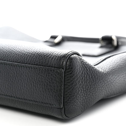 Gucci Pebbled Calfskin Briefcase Black 10 of 13
