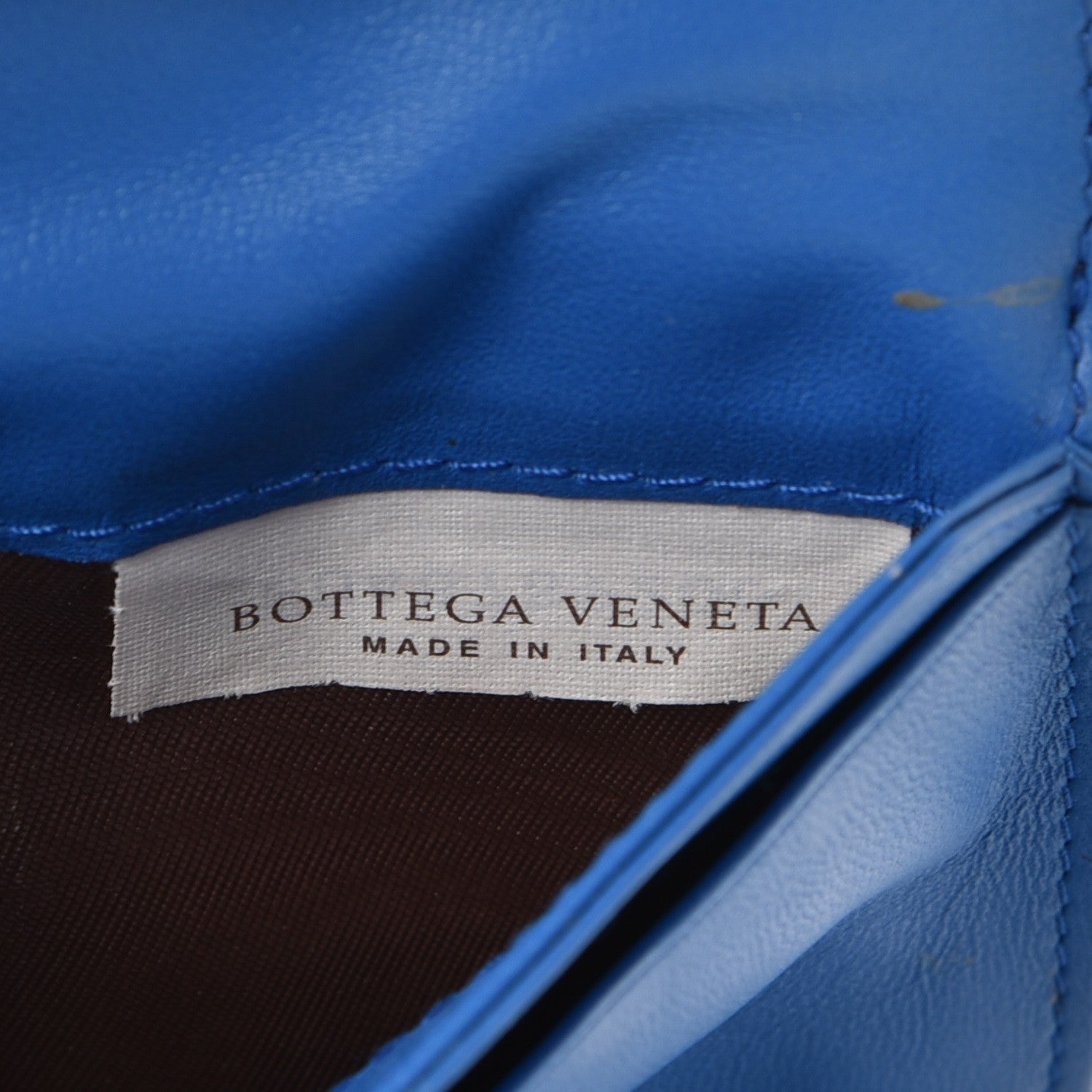 Bottega Veneta Nappa Intrecciato Continental Wallet Blue 7 of 10