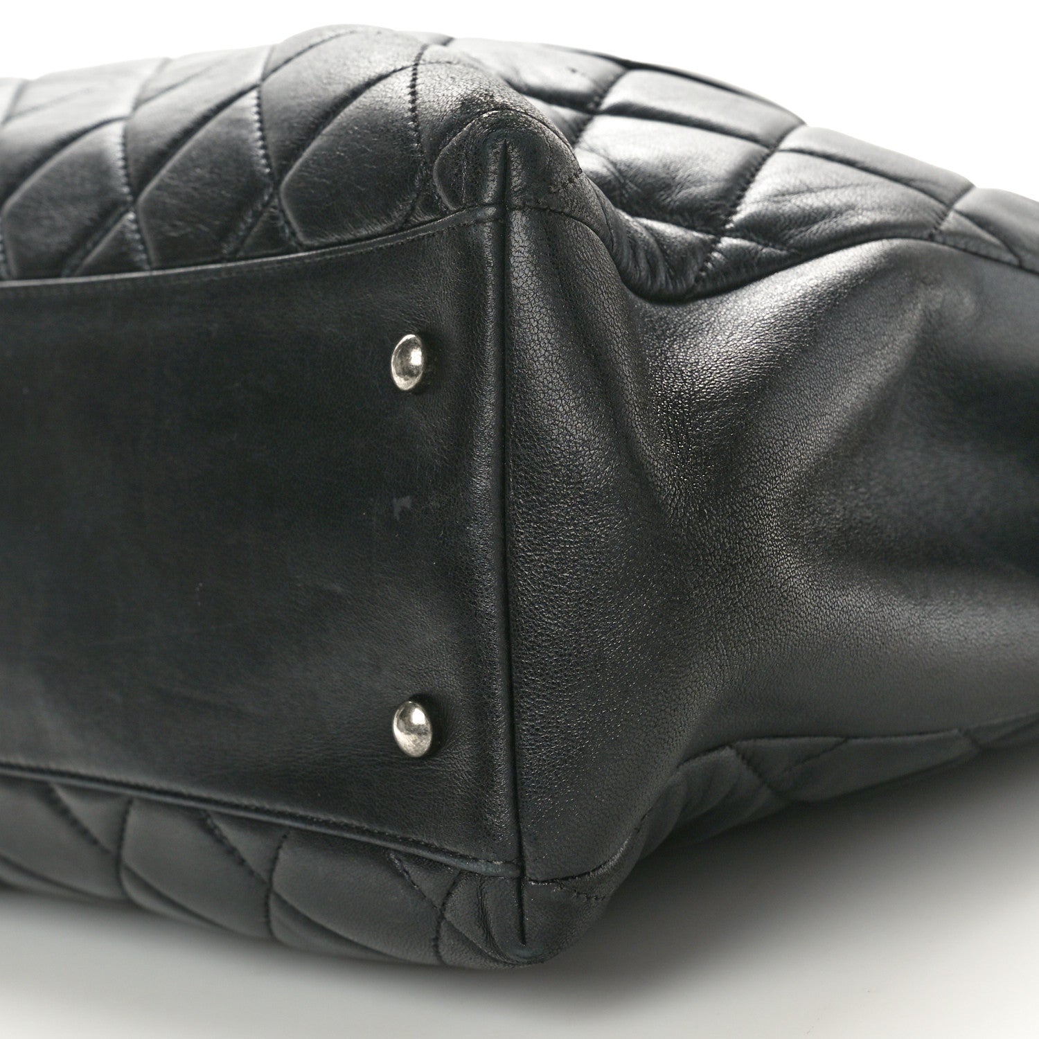 Chanel Lambskin Quilted Trendy CC Tote Black 10 of 11