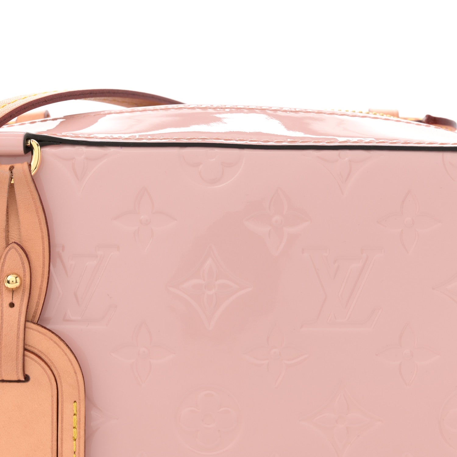 Louis Vuitton Vernis Santa Monica Rose Ballerine 8 of 11