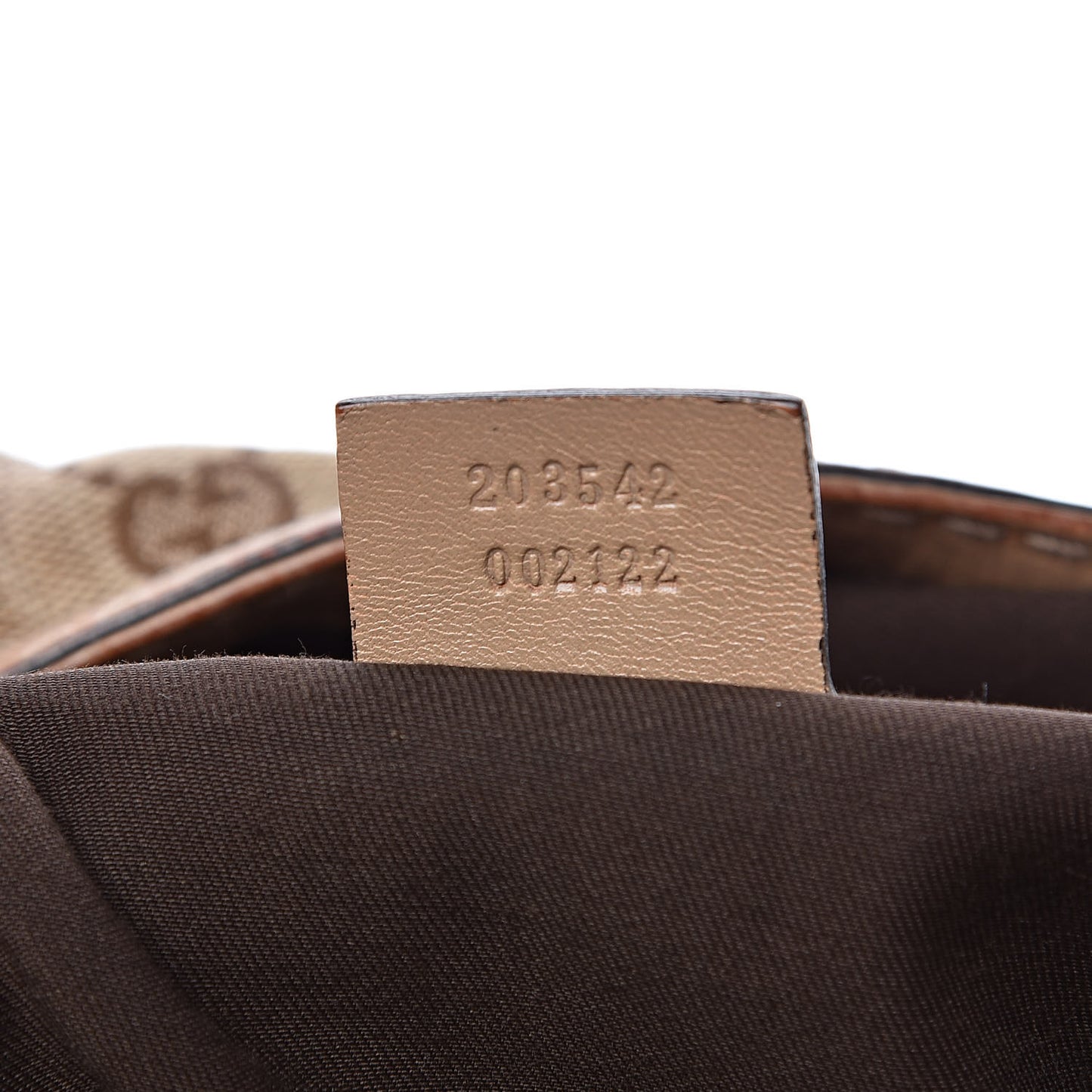 Monogram Large Jockey Hobo Beige